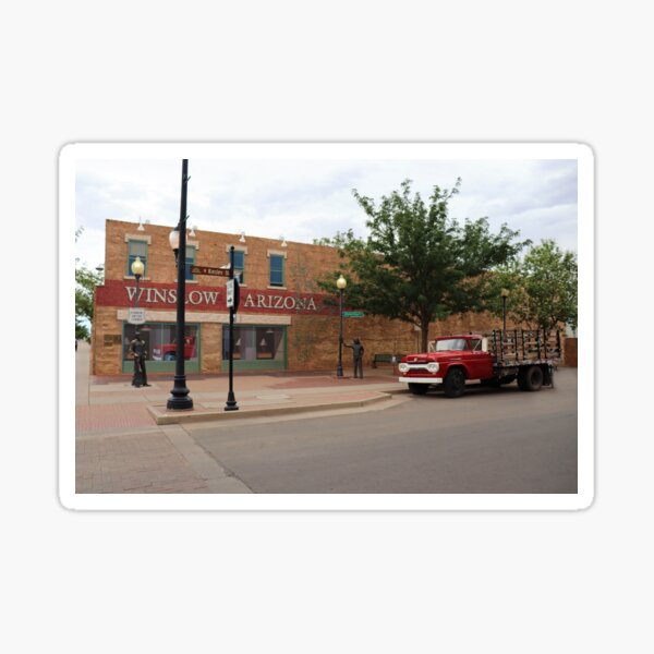 Item preview, Winslow Famous Corner  designed and sold by simonjayphotos.