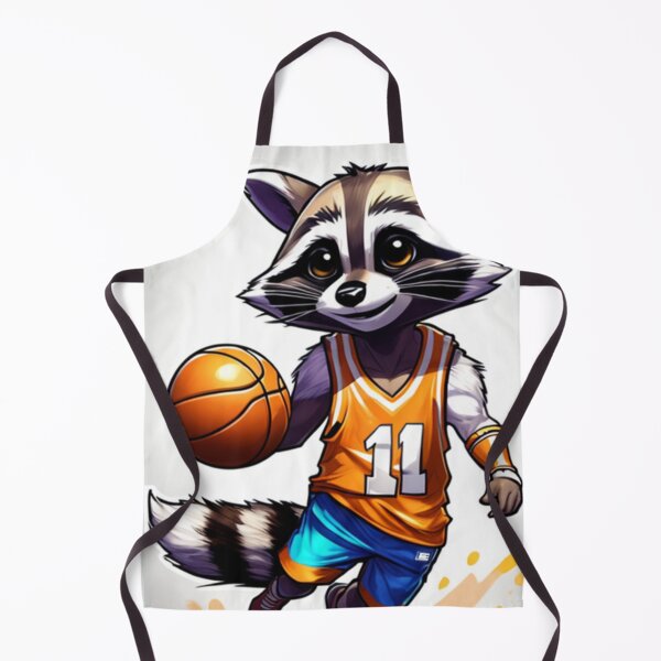 Item preview, A cute and cool raccoon playing basketball designed and sold by Pelzi100.