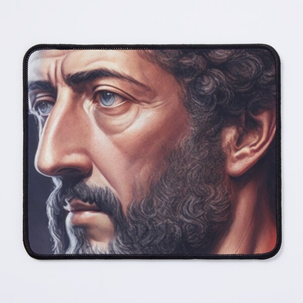 Item preview, Emperor Marcus Aurelius Design lX Style Philosopher Marcus Aurelius Art Digital designed and sold by StoicWarrior.