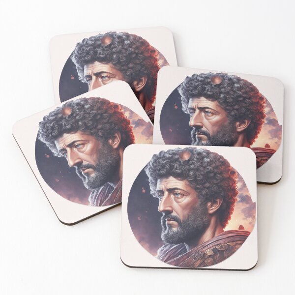 Item preview, Emperor Marcus Aurelius Design lX Style Philosopher Marcus Aurelius Art Digital designed and sold by StoicWarrior.