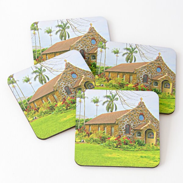 Item preview, Historic Christ Memorial Episcopal Church, Kilauea, Kauai, Hawaii designed and sold by CommandoCrane.
