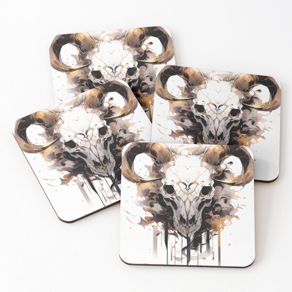 Item preview, Buffalo Skull - Plains Ghost designed and sold by Splatter-arts.