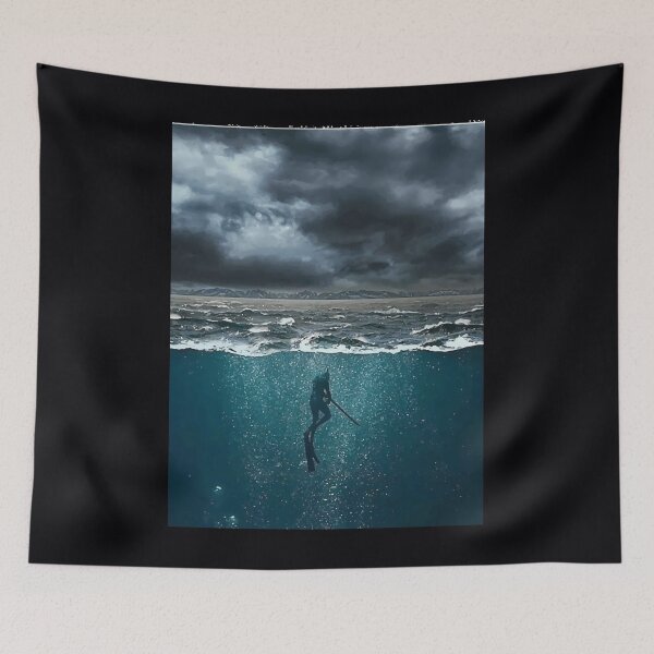 Item preview, Spearfishing Graphic 	 designed and sold by oleijqou45.
