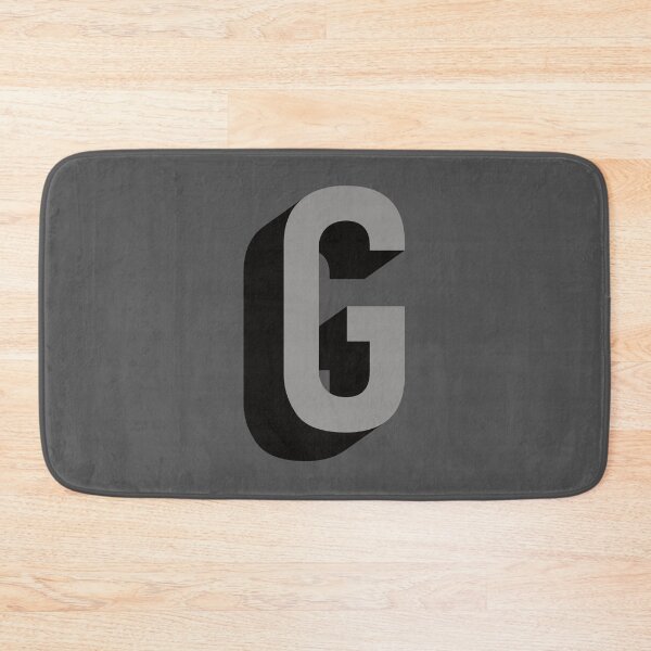 Item preview, Grey and Black G — Film Noir Monogram designed and sold by GoodSequel.