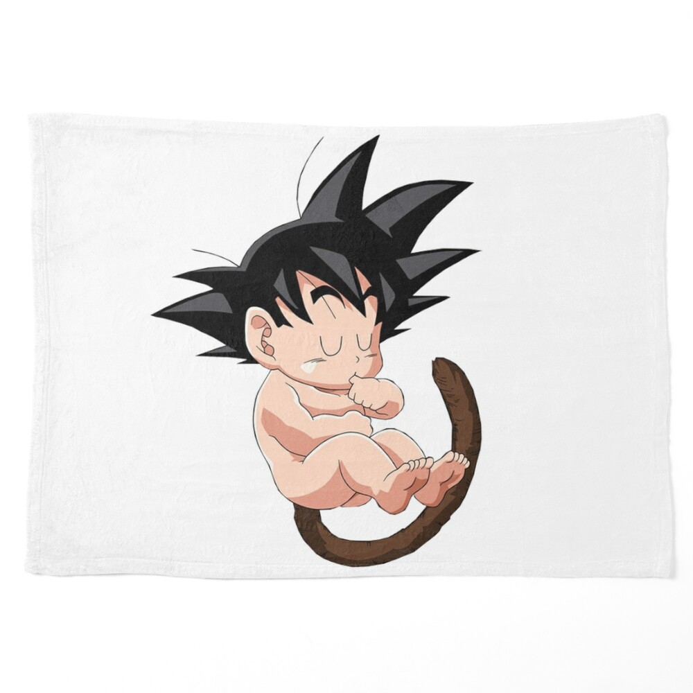 Baby Goku Sleeping Dragon Ball Z Japanese Cartoon Anime Manga