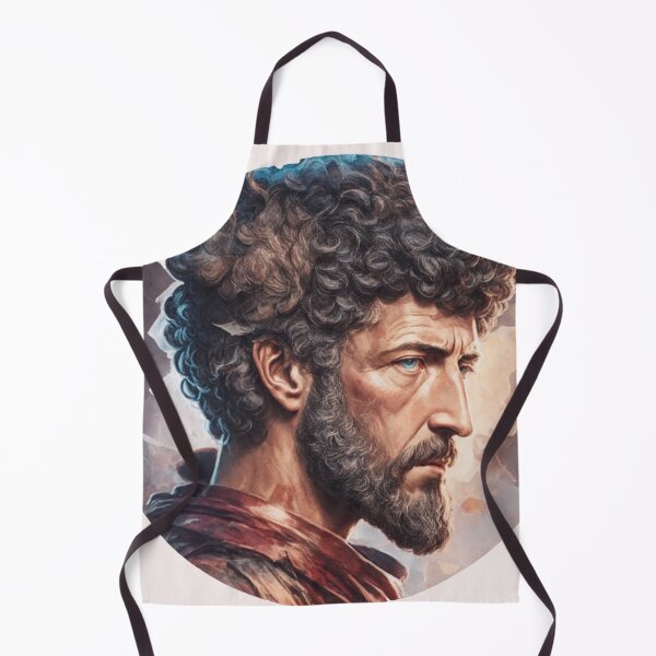 Artikelvorschau, Kaiser Marcus Aurelius Design X Stil Philosoph Marcus Aurelius Art Digital entworfen und verkauft von StoicWarrior.
