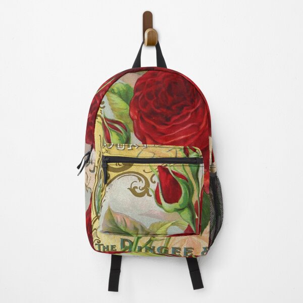 Item preview, Vintage red rose digital print designed and sold by dcrc.