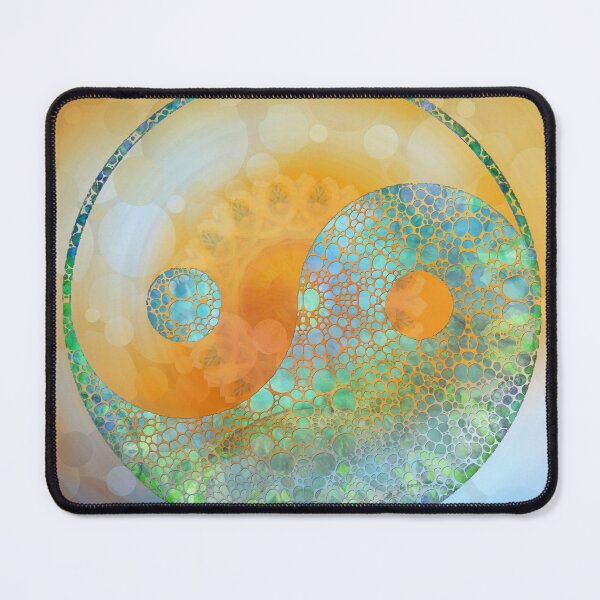 Item preview, Zen Energy Yin And Yang Balance Symbol Art designed and sold by Sharon Cummings Art.