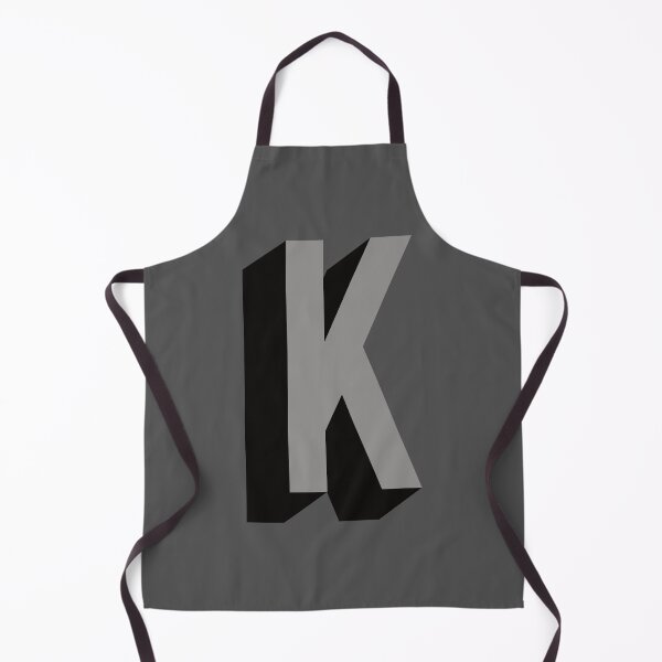 Item preview, Grey and Black K — Film Noir Monogram designed and sold by GoodSequel.