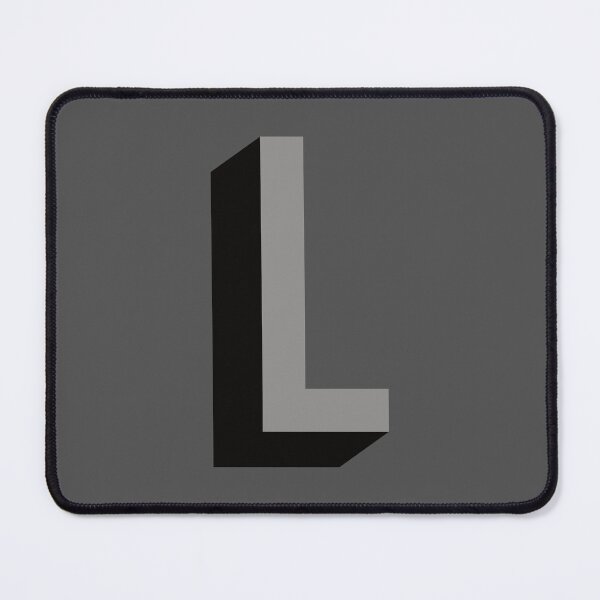 Item preview, Grey and Black L — Film Noir Monogram designed and sold by GoodSequel.