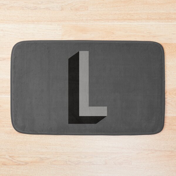 Item preview, Grey and Black L — Film Noir Monogram designed and sold by GoodSequel.