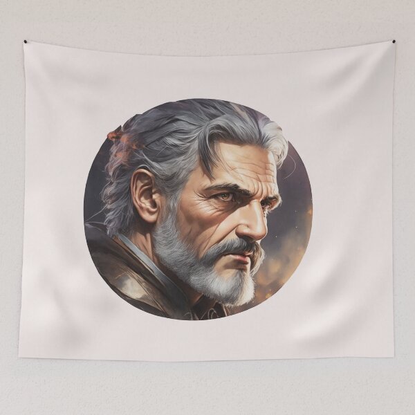 Artikelvorschau, Seneca Design Vll Stil Philosoph Seneca Art Digital entworfen und verkauft von StoicWarrior.