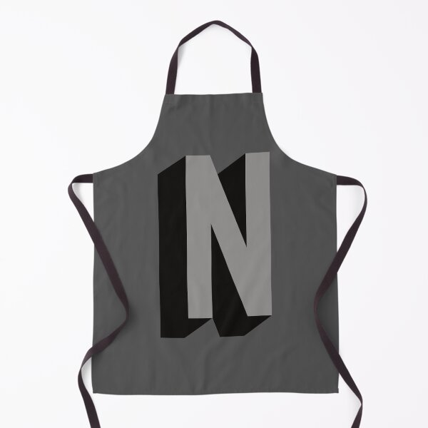 Item preview, Grey and Black N — Film Noir Monogram designed and sold by GoodSequel.