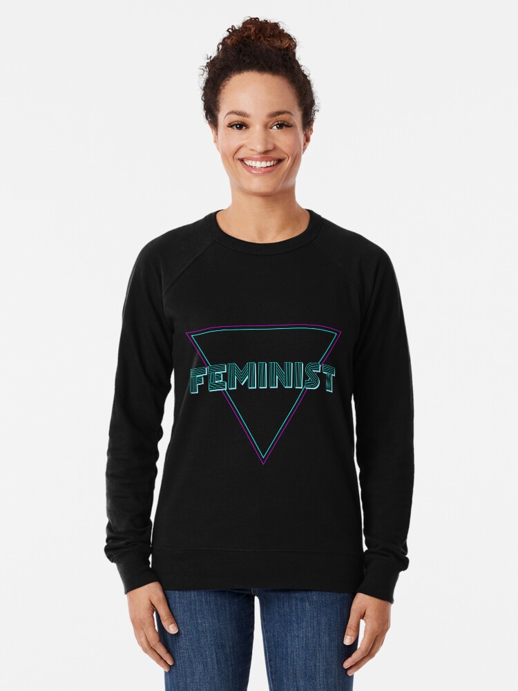 Retro Feminist Feminism 80s Style Vintage Aesthetic Lightweight