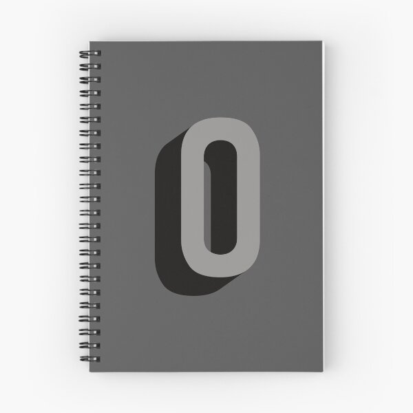Item preview, Grey and Black O — Film Noir Monogram designed and sold by GoodSequel.