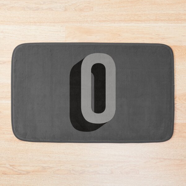 Item preview, Grey and Black O — Film Noir Monogram designed and sold by GoodSequel.
