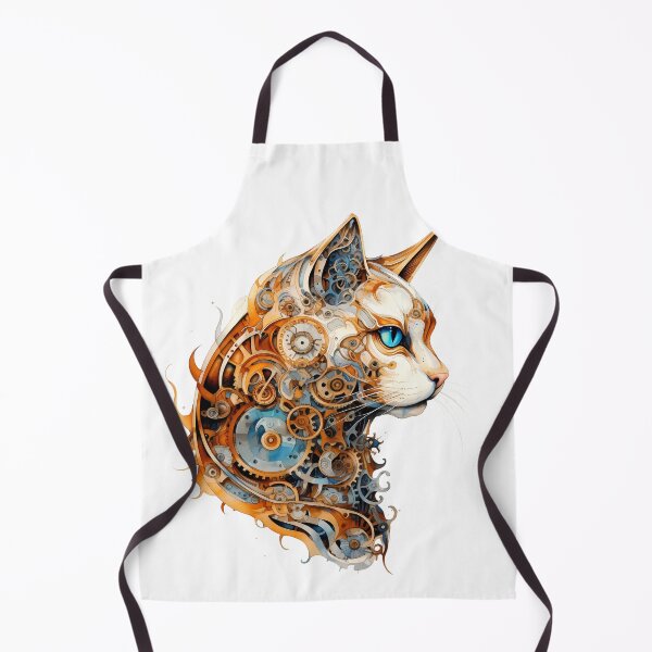 Item preview, Steampunk Cat made of Clockwork Gears designed and sold by SchorlCraft.