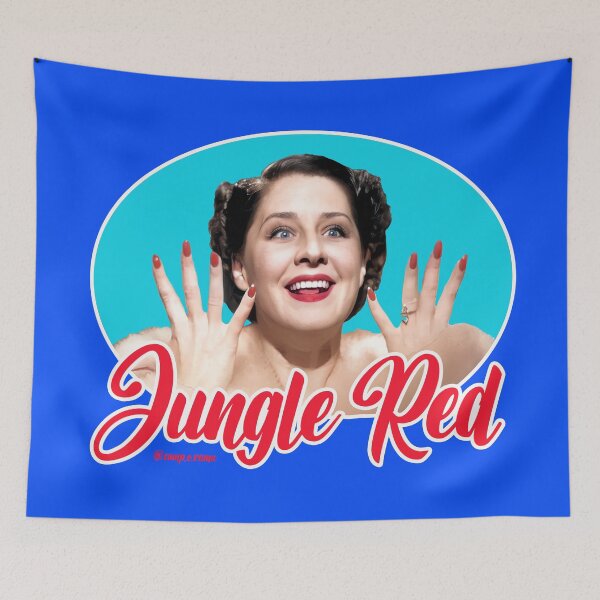 Item preview, Jungle Red designed and sold by Camp-o-rama.