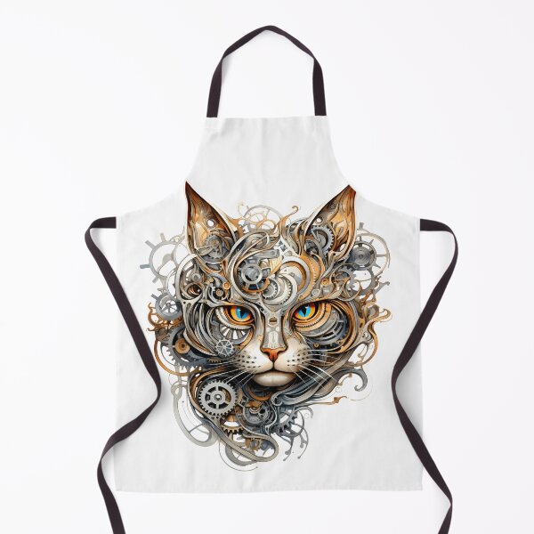 Item preview, Steampunk Cat made of Clockwork Gears designed and sold by SchorlCraft.
