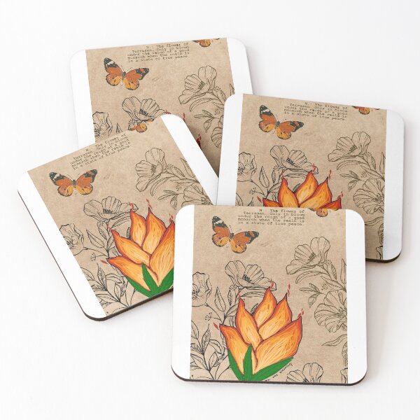 Item preview, Kingsflame Flower Poster designed and sold by sammidietrich.