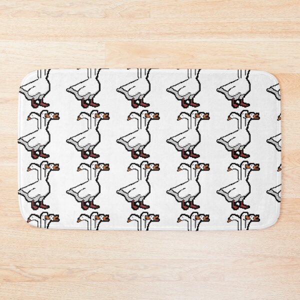 Item preview, A pixel white goose with triple heads designed and sold by Dominepixel.