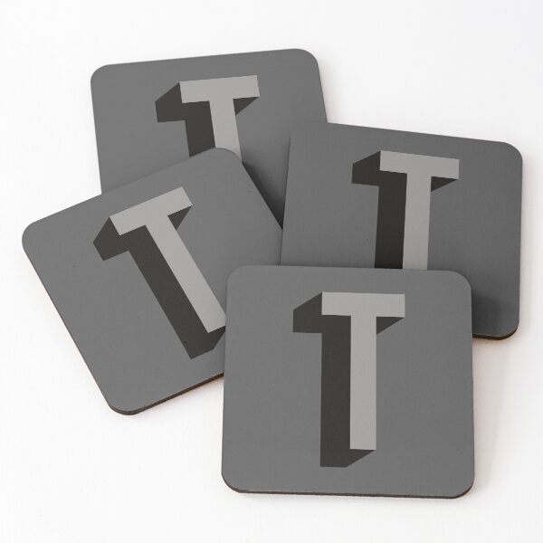 Item preview, Grey and Black T — Film Noir Monogram designed and sold by GoodSequel.