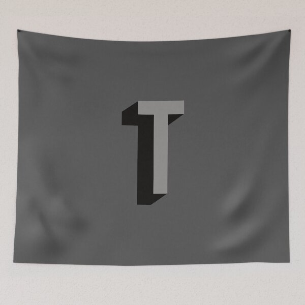 Item preview, Grey and Black T — Film Noir Monogram designed and sold by GoodSequel.