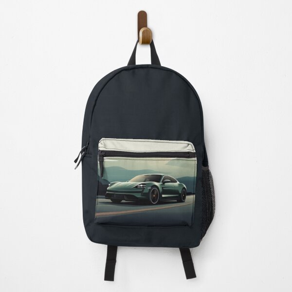 Item preview, Porsche 966 Taycan Illustration Green designed and sold by blackdogshop.