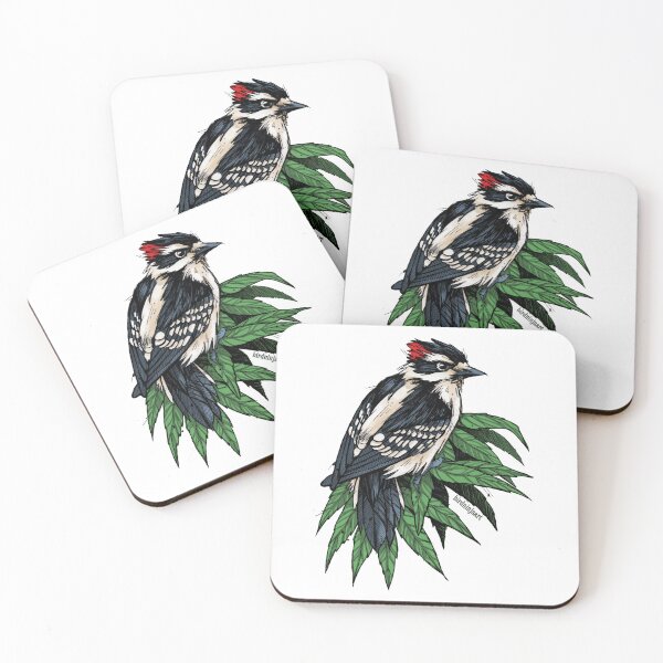 Item preview, Downy Woodpecker designed and sold by birdninjaart.