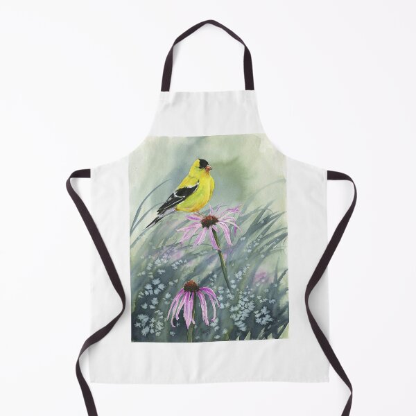 Item preview, Yellow Finch on Coneflowers designed and sold by Taphath Foose.