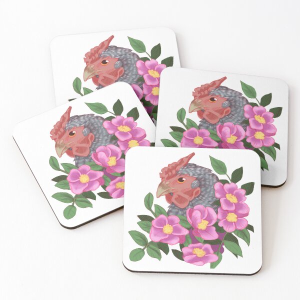 Item preview, Hauk in RoseHips designed and sold by birdninjaart.