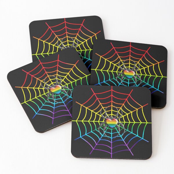 Item preview, Heartspider Rainbow with Web designed and sold by TheirChoice.