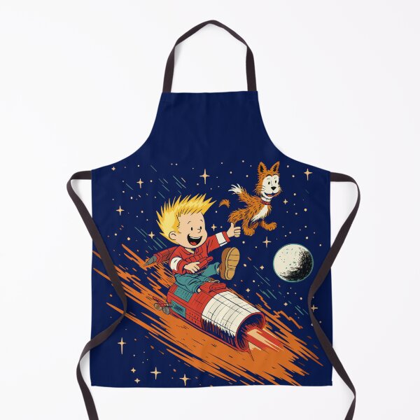 Item preview, Calvin and Hobbes Space Adventure - Retro Style Comic designed and sold by MiniMosaic.