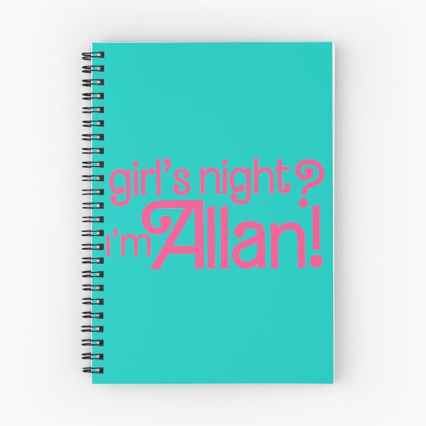 Item preview, Allan - Girl's Night I'm All-an! designed and sold by CatalinaSchaef.
