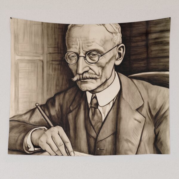 Item preview, Herman Hesse author designed and sold by ComicsFactory.