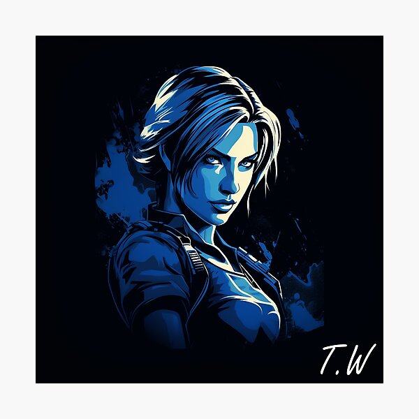 Agent Jill Valentine - Diamond Paintings 