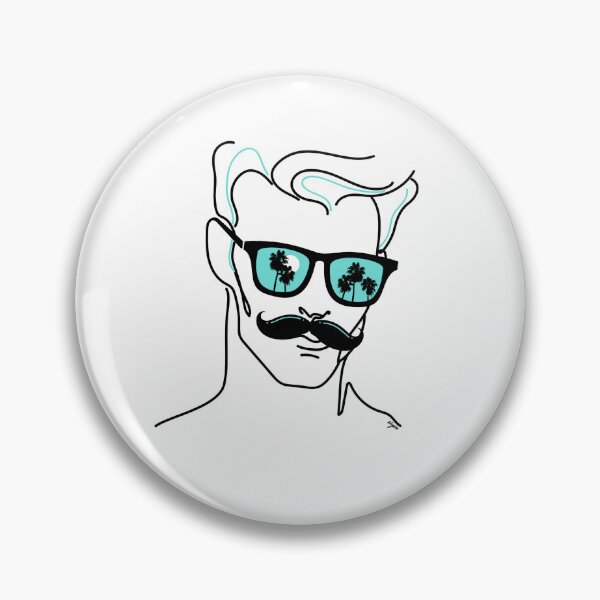 Artikelvorschau, Cool Dude Vibe - Strichzeichnungen entworfen und verkauft von elyou-designs.