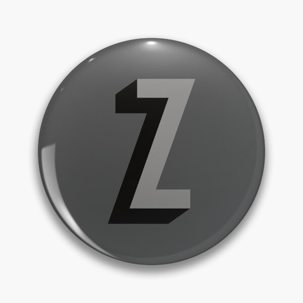 Item preview, Grey and Black Z — Film Noir Monogram designed and sold by GoodSequel.