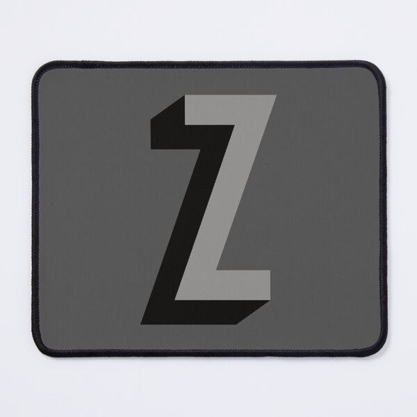 Item preview, Grey and Black Z — Film Noir Monogram designed and sold by GoodSequel.