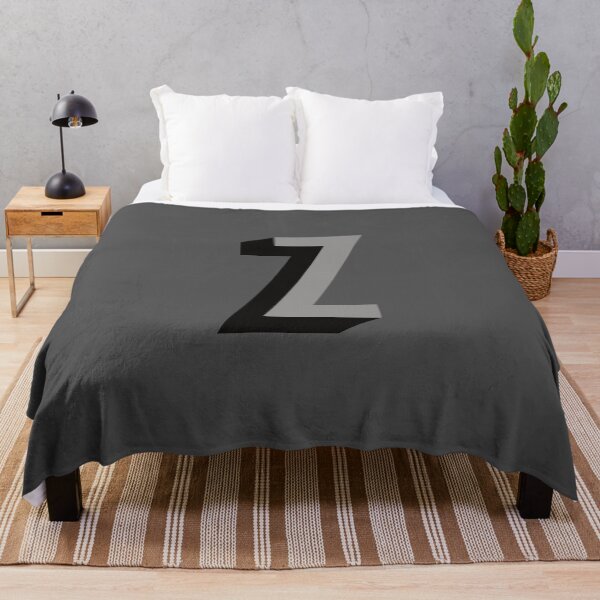 Item preview, Grey and Black Z — Film Noir Monogram designed and sold by GoodSequel.