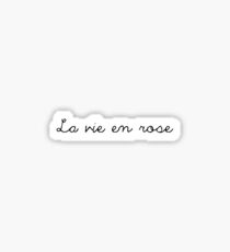 La Vie En Rose Sticker