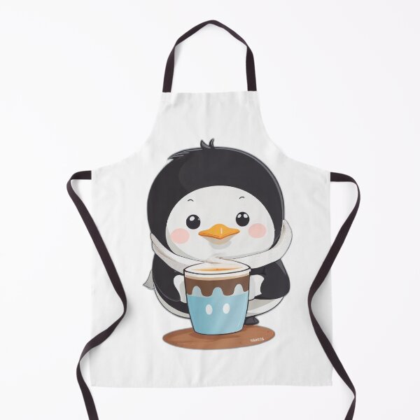 Item preview, Cute penguin with coffee designed and sold by Majkel & Majkel.