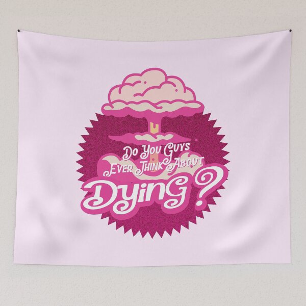 Item preview, Do you guys ever think about dying? designed and sold by VichallanStudio.
