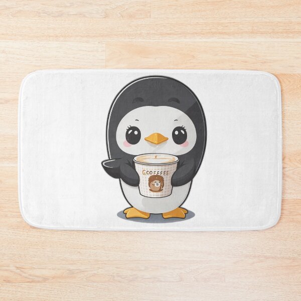 Item preview, Sweet penguin with coffee designed and sold by Majkel & Majkel.