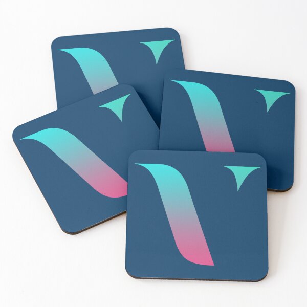 Item preview, V - VEGA - Gradient Aqua Green/Fucsia designed and sold by Simone Morana Cyla.