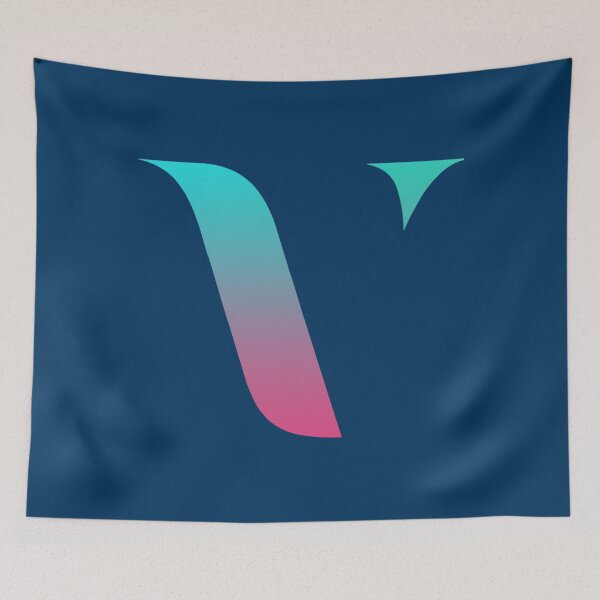 Item preview, V - VEGA - Gradient Aqua Green/Fucsia designed and sold by Simone Morana Cyla.