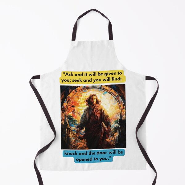 Item preview, "Ask and it will be given to you; seek and you will find; knock and the door will be opened to you." designed and sold by STO1KA.