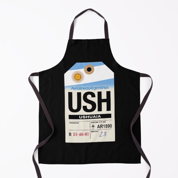 Item preview, Ushuaia (USH) Argentina Airline Luggage Tag designed and sold by hpvtvzlomms18.