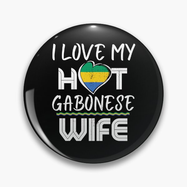 Item preview, I Love My Hot Gabonese Wife Gabon Husband designed and sold by Furahisha.