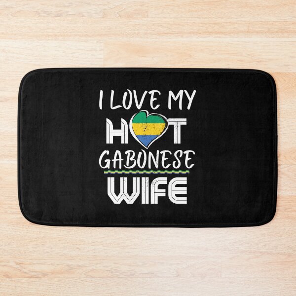 Item preview, I Love My Hot Gabonese Wife Gabon Husband designed and sold by Furahisha.